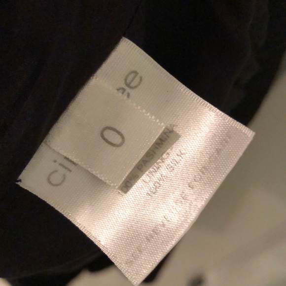 Cindy Lee Black dress with leather straps, size 0 - Picture 5 of 5